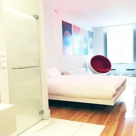 Futuristic Space Loft In Baixa-chiado Apartment *